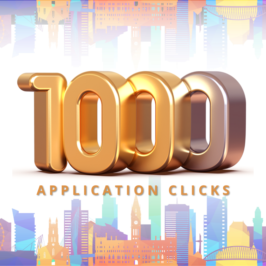 JIM 1000 Application Clicks